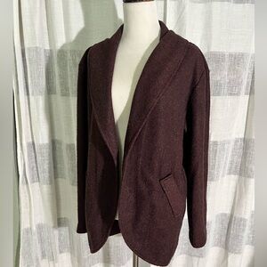 Anthropologie Lilka Aubergine Blazer
